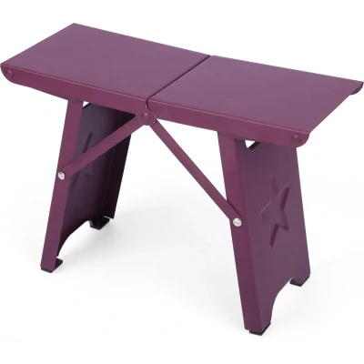 Afbeelding van Purple Portable Footrest