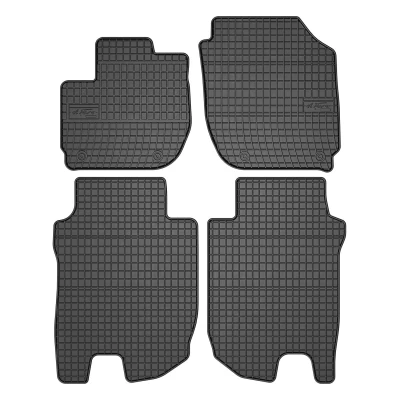 Afbeelding van FROGUM 546757 Vloermatset Rubber voor en achter 4 Zwart Op maat gemaakt HONDA: HR V II