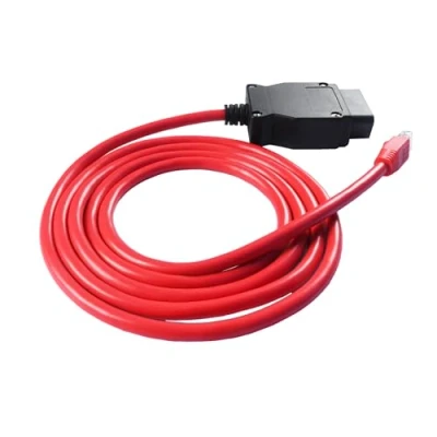 Afbeelding van Dezanyc ENET OBD2 RJ45 OBD Ethernet kabel, compatibel met BMW Bimmercode F ISTA G serie