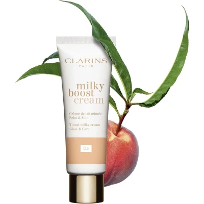 Afbeelding van Clarins Milky Boost Foundation Cream 03