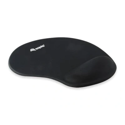 Afbeelding van Equip 245014 Gel Mouse Pad, Fabric,Gel,Polyurethane, Wrist rest, Non slip base, Monotone, Black