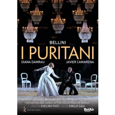 Afbeelding van Diana Damrau, Javier Camarena, Orchestra And Chorus Of Teatro real De Madrid Bellini: I Puritani (2 DVD)