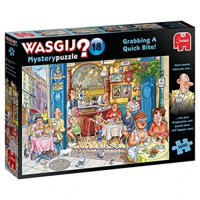 Afbeelding van Wasgij Mystery 18 Een Snelle Hap! puzzel 1000 stukjes