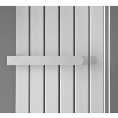 Afbeelding van Wiesbaden Millennium dubbel los radiator handdoekrek 40cm wit