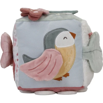 Afbeelding van Little Dutch Activiteitenkubus Flowers &amp; Butterflies