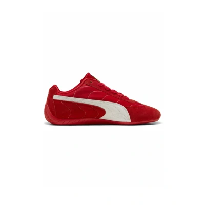 Afbeelding van PUMA Scuderia Ferrari HP Monza Speedcat uniseks sneakers, Rood/Wit, Maat 48