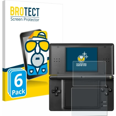 Afbeelding van BROTECT Anti glansfolie Schermbeschermer Matte schermbeschermfolie (DSi XL), Andere spelaccessoires, Grijs