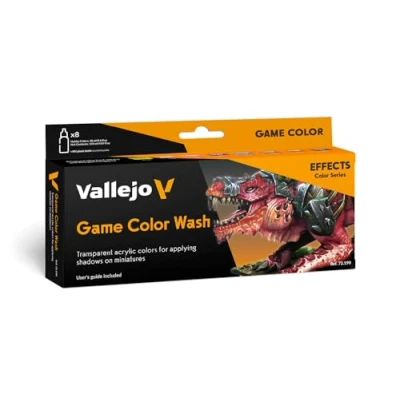 Afbeelding van Game Color Wash 8 kleuren 18ml 72190