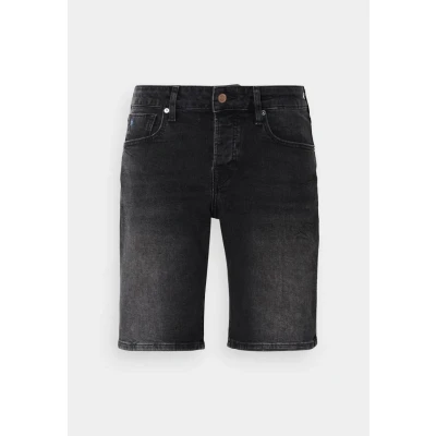 Afbeelding van Scotch &amp; Soda Ralston SLIM FIT Jeansshort, Heren, Maat: 34, Black night