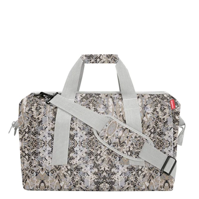 Afbeelding van Reisenthel Allrounder L Reistas Sporttas 30L Snake Sand Beige