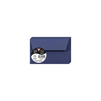 Image de Paquet de 20 enveloppes visite Pollen 90x140mm FT30 Bleu Nuit 120g