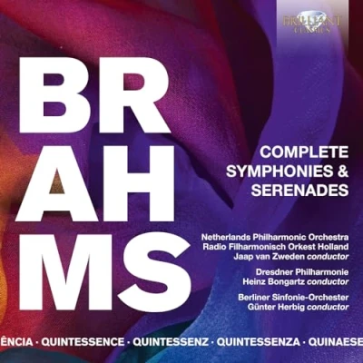 Afbeelding van Netherlands Philharmonic Orchestra &amp; Radio Filharmonisch Orkest Holland Brahms: Complete Symphonies Serenades (5 CD)