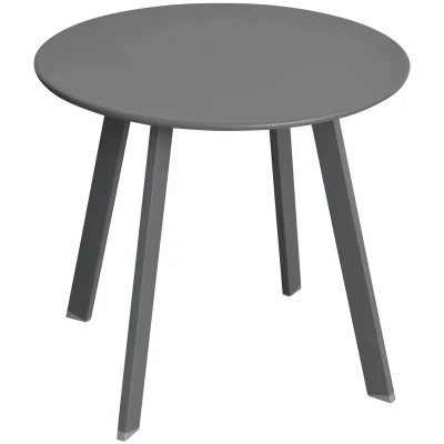 Afbeelding van Hespéride Saona Bijzettafel Grafiet ⌀ 50 x cm