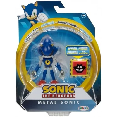 Afbeelding van Sonic The Hedgehog Collectie van 10,2 cm grote beweegbare figuren (kies figuur) (Metal Sonic)