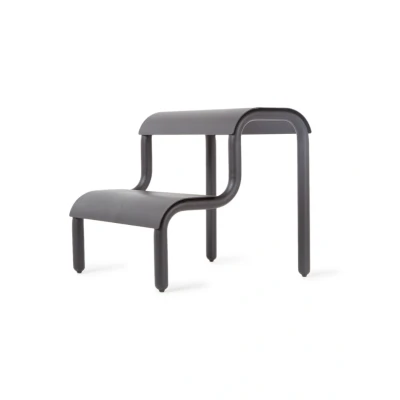 Afbeelding van Ferm LIVING Up Step Kruk 36,2 Cm Zwart