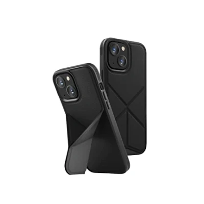 Afbeelding van UNIQ Transforma Back Cover hoesje met MagSafe voor Apple iPhone 13 Zwart