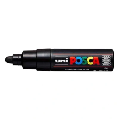 Image de POSCA PC 7M marqueur peinture (4,5 5,5 mm ogive) noir