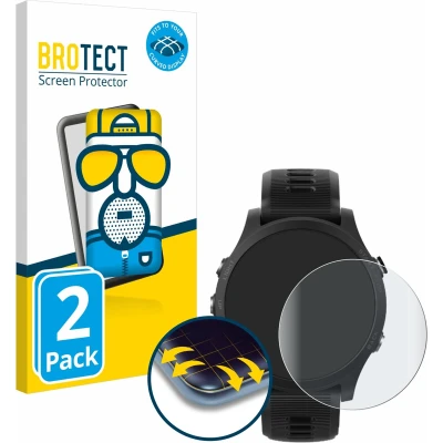 Afbeelding van BROTECT Screenprotector voor Garmin Forerunner 935 Folie Beschermfolie matte volledig dekking (2 Stuks)