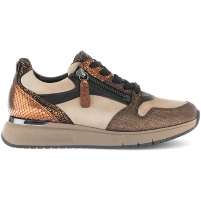 Afbeelding van Gabor 76.446.40 Dames Sneakers bruin