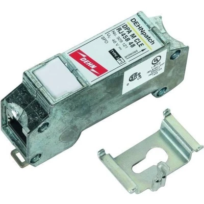 Afbeelding van DEHN 929121 DPA M CLE RJ45B 48 Overspanningsveilige afleider Overspanningsbeveiliging voor: Verdeelkast, Netwerk (RJ45)