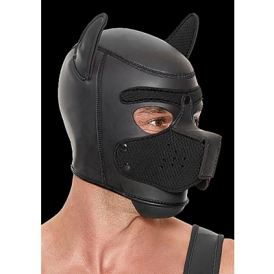 Afbeelding van Neopreen Masker Puppy Play Zwart