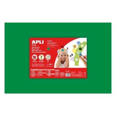 Image de Mousse EVA thermoformable 40x60 cm Vert 5 feuilles APLI AGIPA