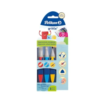 Afbeelding van Pelikan Griffix, 700726, kwastenset met band, 3 stuks