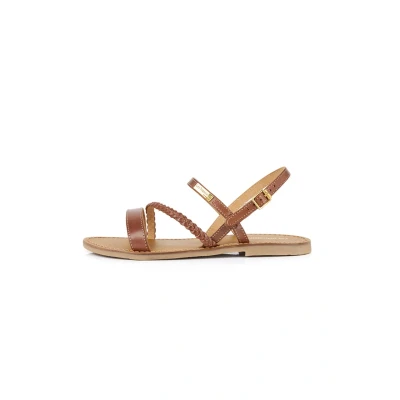 Afbeelding van Les Tropéziennes par M. Belarbi Batresse, Vrouwen Bruid Arriere Sandalen, Bruin Tan 782