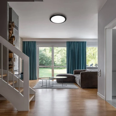 Afbeelding van BRILONER Badkamerlamp 3766015 Neutraal wit 4000K IP44 spatwaterdicht 12W 1250 lm 31 x 6,5 cm Zwart