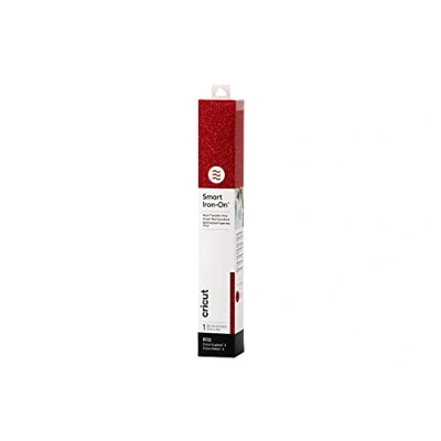 Afbeelding van Cricut Smart Iron On™ Folie Rood, Glittereffect