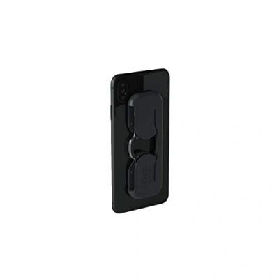 Afbeelding van NOOZ Leesbril zonder takken voor smartphone, rechthoekige vorm, dames en heren, originele collectie, zwart.