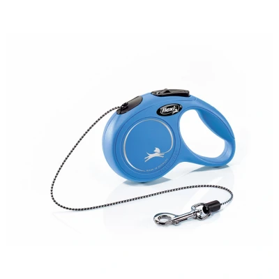 Afbeelding van Flexi Rollijn Classic Cord Blauw XS 3 MTR VOOR HONDEN TOT 8 KG
