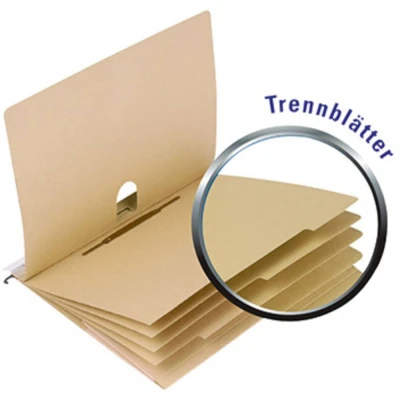 Afbeelding van Hamelin Hangmap vertic ULTIMATE DIN A4 Naturel bruin 100082310 1 stuk(s)