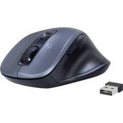 Afbeelding van Renkforce Ergonomische muis Bluetooth, Radiografisch Optisch Grijs 7 Toetsen 1600 dpi Ergonomisch