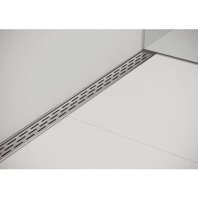 Afbeelding van Easy Drain Compact 30 Wall douchegoot met zijuitloop 40 mm 70 cm