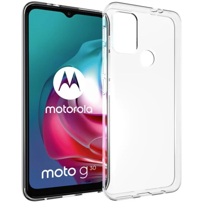 Afbeelding van Accezz Hoesje Geschikt voor Motorola Moto G20 / G30 Siliconen Clear Backcover Transparant