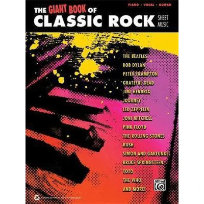 Afbeelding van The Giant Classic Rock Piano Sheet Music Collection