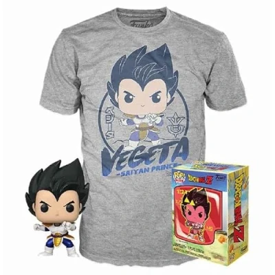 Afbeelding van Funko Pop! Dragon Ball Z Vegeta Tee Box #614 Exclusive S