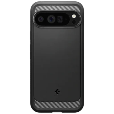 Image de Spigen Rugged Armor TPU Back Cover Noir Google Pixel 9 Pro XL