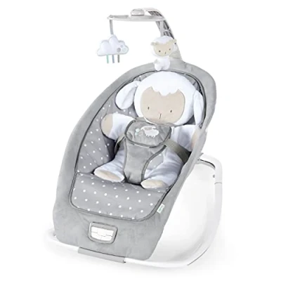Afbeelding van Bright Starts Ingenuity Bouncer Wipstoel Rocking seat Cuddle Lamb