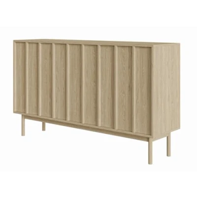 Afbeelding van Selsey ladekast Neksto 150 cm geolied eiken driedeurs