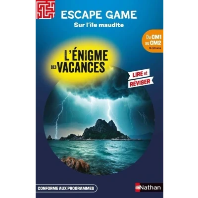 Image de Enigme des vacances Escape game du CM1 au CM2 Sur l&#039;île maudite