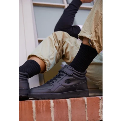 Afbeelding van Champion Rebound Vintage MID Basketbalschoenen, Heren, Maat: 42.5, Black Pu
