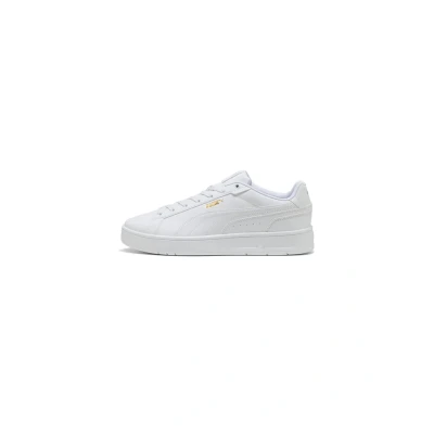 Afbeelding van Court Classico sneakers unisex, Wit/Goud, Maat 38 PUMA