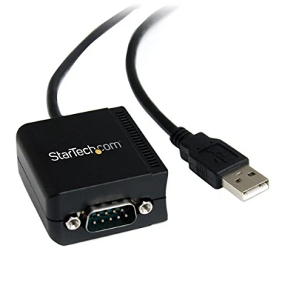 Afbeelding van StarTech.com FTDI USB naar RS232 1 poorts optisch geïsoleerde adapterkabel RS 232 DB9 seriële adapter