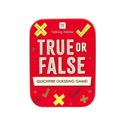 Afbeelding van True Or False In Een Blikje
