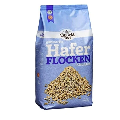 Afbeelding van Bauckhof Havervlokken van klein blad, glutenvrij, biologisch, 1 kg, 4 stuks