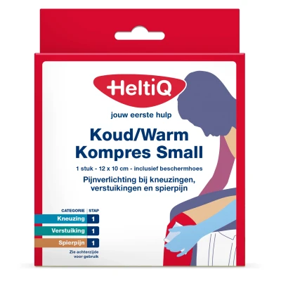 Afbeelding van HeltiQ Koud/Warm Kompres Small 1ST