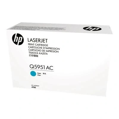 Image de HP Q5951AC cyan originale LaserJet cartouche de toner ( Q5951A ) Contract
