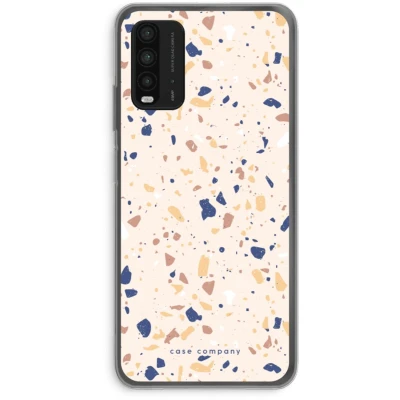Afbeelding van Case Company® hoesje geschikt voor Xiaomi Redmi 9T Terrazzo N23 Soft Cover Telefoonhoesje Bescherming aan alle Kanten en Schermrand